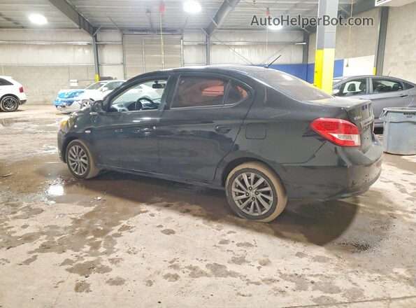 ML32F3FJ7JHF15370 2018 MITSUBISHI MIRAGE Черный Задняя левая четверть