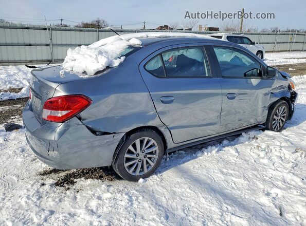 ML32F3FJ7KHF00353 2019 MITSUBISHI MIRAGE Серебряный Задняя правая четверть