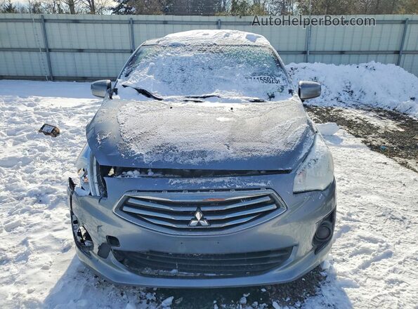 ML32F3FJ7KHF00353 2019 MITSUBISHI MIRAGE Серебряный Вид спереди
