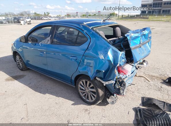 ML32F3FJ7KHF07772 2019 MITSUBISHI MIRAGE G4 Blue Trasero izquierdo