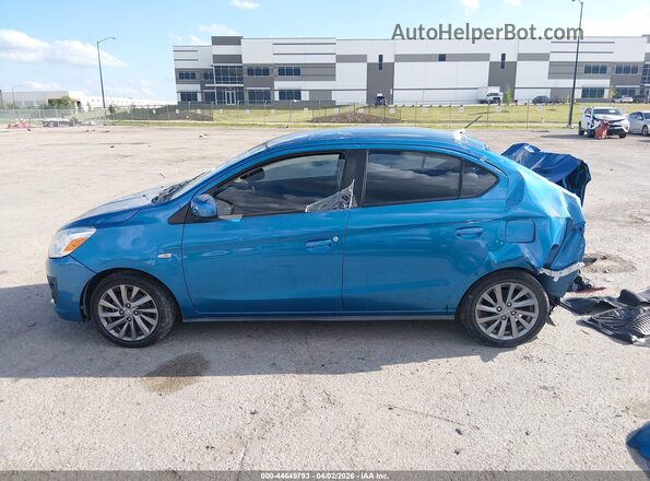 ML32F3FJ7KHF07772 2019 MITSUBISHI MIRAGE G4 Blue Vista interior de 360 grados