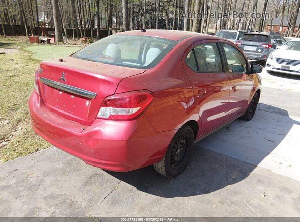 ML32F3FJ7LHF12889 2020 MITSUBISHI MIRAGE G4 Бордовый Задняя правая четверть