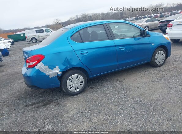 ML32F3FJ8JHF05768 2018 MITSUBISHI MIRAGE G4 Синий Задняя правая четверть