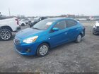 2018 Mitsubishi Mirage G4 Es Синий vin: ML32F3FJ8JHF05768