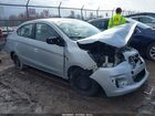 2018 Mitsubishi Mirage G4 Es Blue vin: ML32F3FJ8JHF09528