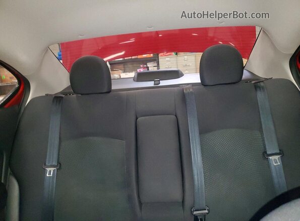 ML32F3FJ9HHF11993 2017 MITSUBISHI MIRAGE Красный Вид задних сидений