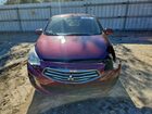 2017 Mitsubishi Mirage G4 Es Темно-бордовый vin: ML32F3FJ9HHF15879