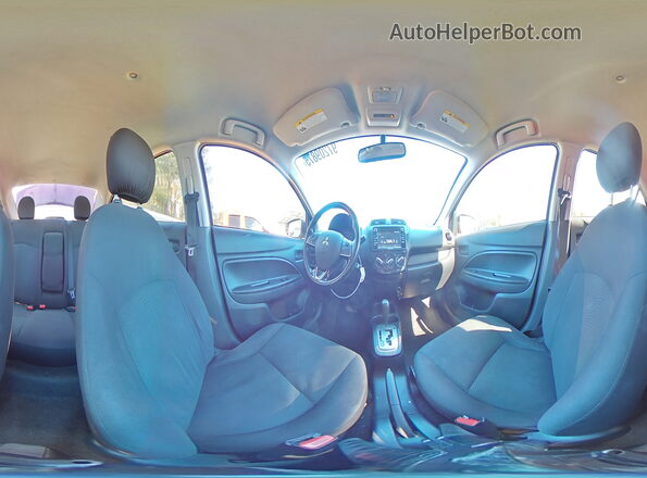 ML32F3FJ9HHF15879 2017 MITSUBISHI MIRAGE Темно-бордовый Панорамный вид салона 360°