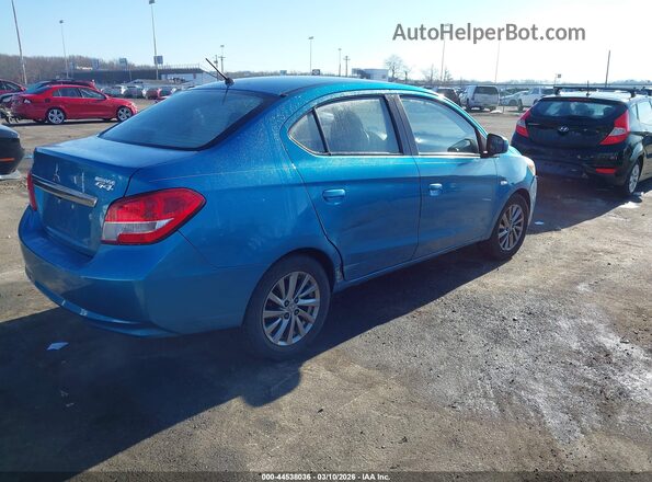 ML32F3FJ9JHF07237 2018 MITSUBISHI MIRAGE G4 Синий Задняя правая четверть