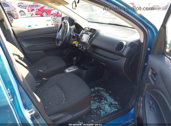 ML32F3FJ9JHF07237 2018 MITSUBISHI MIRAGE G4 Синий Вид салона спереди