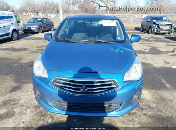 ML32F3FJ9JHF07237 2018 MITSUBISHI MIRAGE G4 Синий Вид щитка приборов