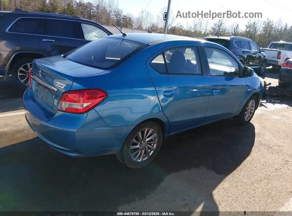 ML32F3FJ9JHF14866 2018 MITSUBISHI MIRAGE G4 Синий Задняя правая четверть