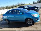 2018 Mitsubishi Mirage G4 Es Синий vin: ML32F3FJ9JHF14866