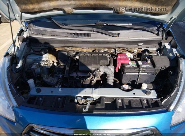 ML32F3FJ9JHF14866 2018 MITSUBISHI MIRAGE G4 Синий Вид сзади