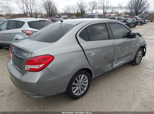 ML32F3FJXJHF05299 2018 MITSUBISHI MIRAGE G4 Серый Задняя правая четверть