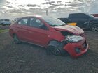2019 Mitsubishi Mirage G4 Es Red vin: ML32F3FJXKHF11170