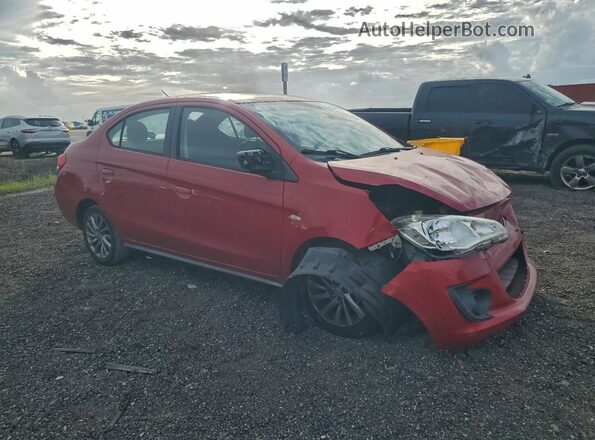 ML32F3FJXKHF11170 2019 MITSUBISHI MIRAGE Red Delantero derecho
