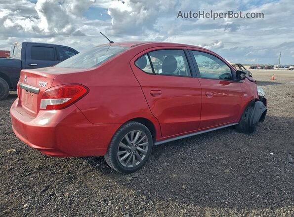 ML32F3FJXKHF11170 2019 MITSUBISHI MIRAGE Red Trasero derecho