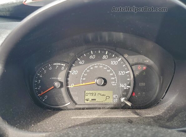 ML32F3FJXKHF11170 2019 MITSUBISHI MIRAGE Red Vista del cuadro de instrumentos