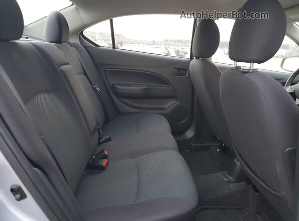 ML32F3FJXKHF14618 2019 MITSUBISHI MIRAGE Silver Հետևի նստատեղերի տեսք