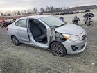 2019 Mitsubishi Mirage G4 Es Silver vin: ML32F3FJXKHF14618