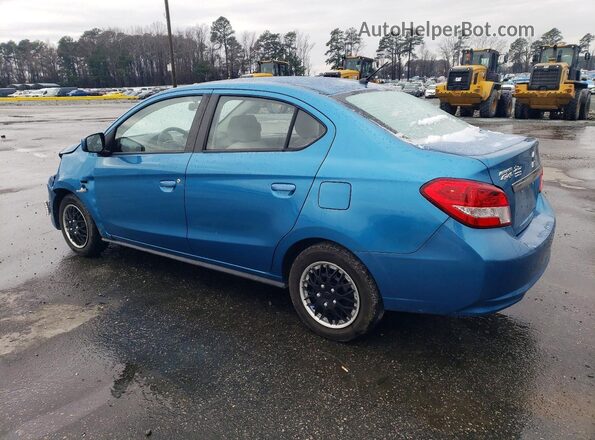 ML32F3FJXLHF00753 2020 MITSUBISHI MIRAGE Синий Задняя левая четверть