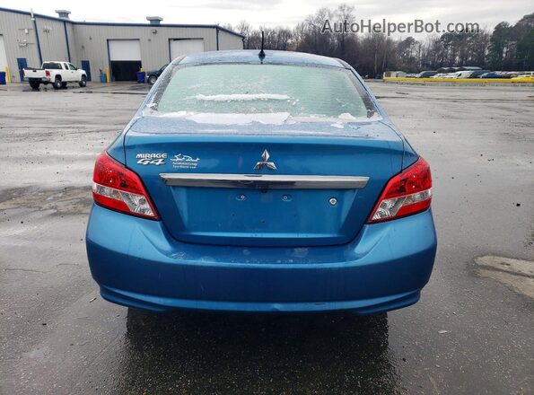 ML32F3FJXLHF00753 2020 MITSUBISHI MIRAGE Синий Вид сзади