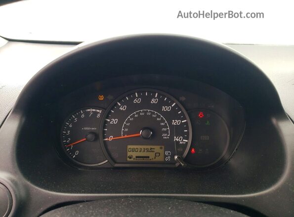 ML32F3FJXLHF00753 2020 MITSUBISHI MIRAGE Синий Вид щитка приборов