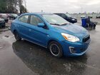 2020 Mitsubishi Mirage G4 Es Синий vin: ML32F3FJXLHF00753