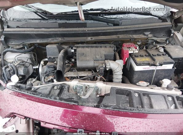ML32F4FJ1LHF04714 2020 MITSUBISHI MIRAGE G4 Burgundy Widok z tyłu