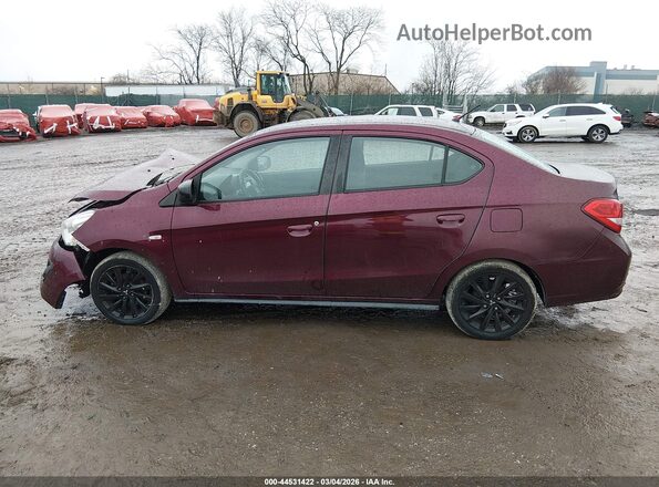 ML32F4FJ1LHF04714 2020 MITSUBISHI MIRAGE G4 Burgundy Widok wnętrza 360 stopni