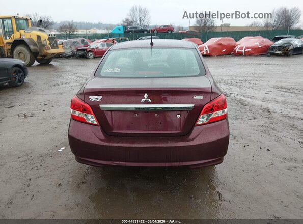 ML32F4FJ1LHF04714 2020 MITSUBISHI MIRAGE G4 Burgundy 