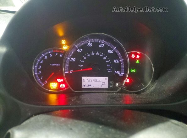ML32F4FJ5KHF12300 2019 MITSUBISHI MIRAGE Silver Instrument cluster view