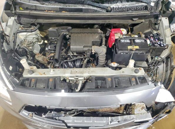 ML32F4FJ5KHF12300 2019 MITSUBISHI MIRAGE Silver Rear interior view
