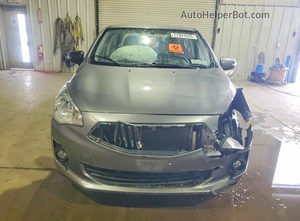 ML32F4FJ5KHF12300 2019 MITSUBISHI MIRAGE Silver Front view