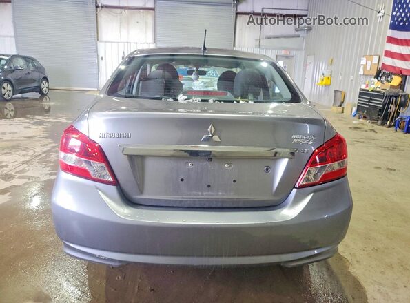 ML32F4FJ5KHF12300 2019 MITSUBISHI MIRAGE Silver Rear view