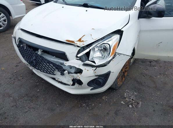 ML32F4FJ5LHF06708 2020 MITSUBISHI MIRAGE G4 White Vista interior trasera