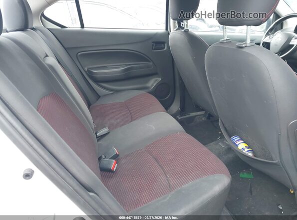 ML32F4FJ5LHF06708 2020 MITSUBISHI MIRAGE G4 White Vista de la etiqueta del VIN