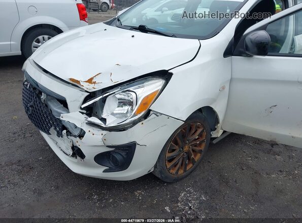 ML32F4FJ5LHF06708 2020 MITSUBISHI MIRAGE G4 White Vista del cuadro de instrumentos