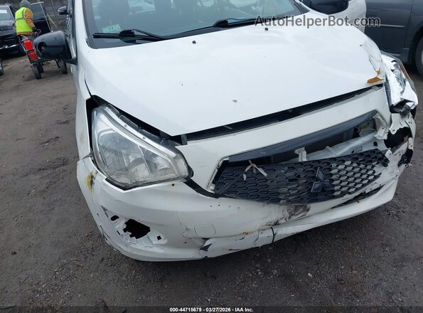 ML32F4FJ5LHF06708 2020 MITSUBISHI MIRAGE G4 White Vista interior de 360 grados