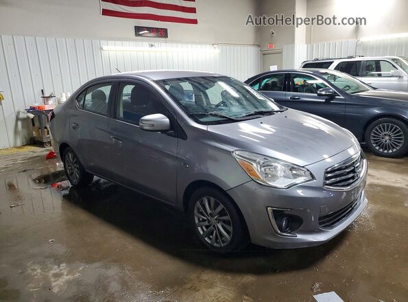 ML32F4FJ7JHF14242 2018 MITSUBISHI MIRAGE Серый Передняя правая четверть