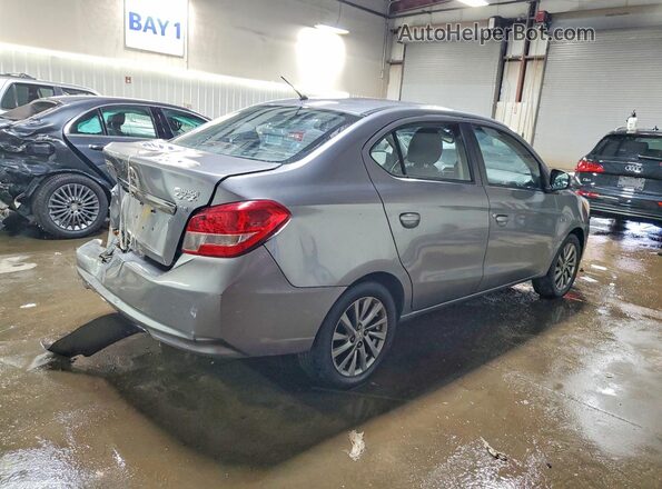 ML32F4FJ7JHF14242 2018 MITSUBISHI MIRAGE Серый Задняя правая четверть