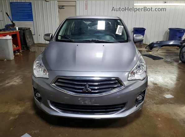 ML32F4FJ7JHF14242 2018 MITSUBISHI MIRAGE Серый Вид спереди