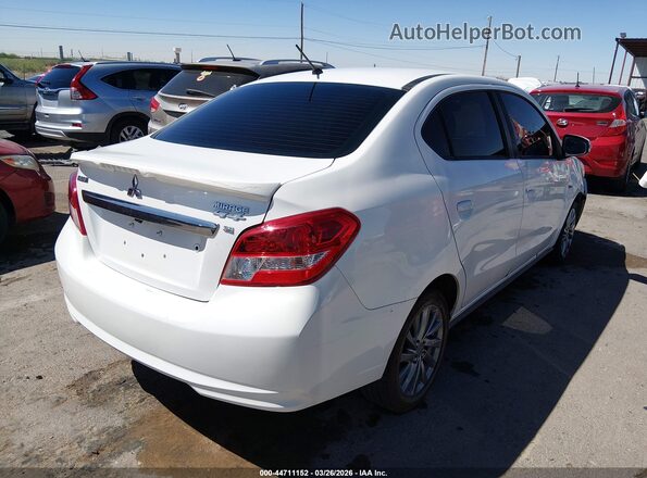 ML32F4FJ9KHF08640 2019 MITSUBISHI MIRAGE G4 White Trasero derecho