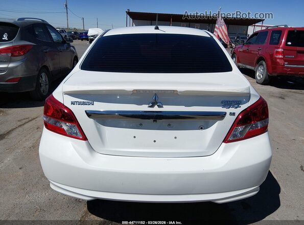 ML32F4FJ9KHF08640 2019 MITSUBISHI MIRAGE G4 White 
