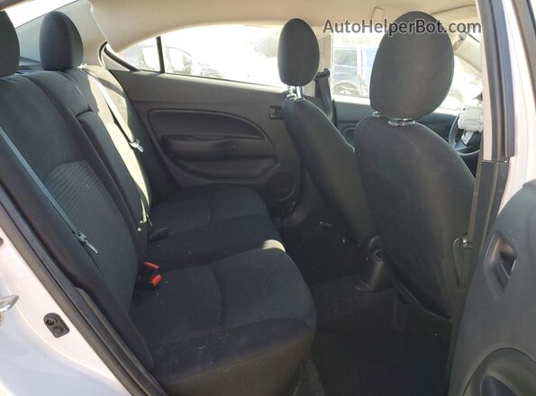 ML32FUFJ0PHF04774 2023 MITSUBISHI MIRAGE White Widok tylnych siedzeń