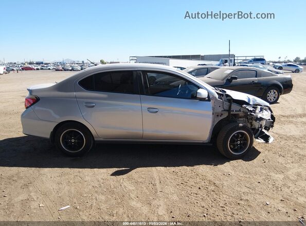 ML32FUFJ1PHF02385 2023 MITSUBISHI MIRAGE G4 Silver Widok wnętrza z tyłu