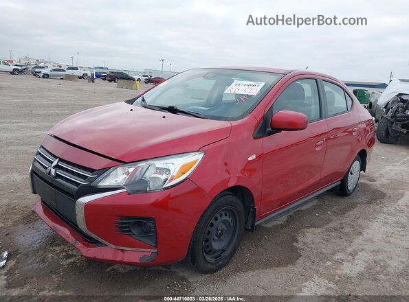 ML32FUFJ3RHF04173 2024 MITSUBISHI MIRAGE G4 Красный Передняя левая четверть