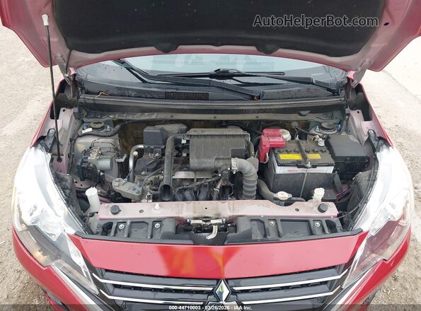 ML32FUFJ3RHF04173 2024 MITSUBISHI MIRAGE G4 Красный Вид сзади