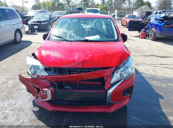 ML32FUFJ4MHF06264 2021 MITSUBISHI MIRAGE G4 Red Widok zestawu wskaźników